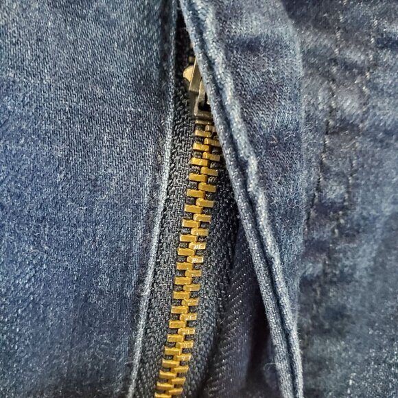 Catherines Jeans Womens 1X  18/20W Blue True Stretch Denim Straight - Picture 9 of 11